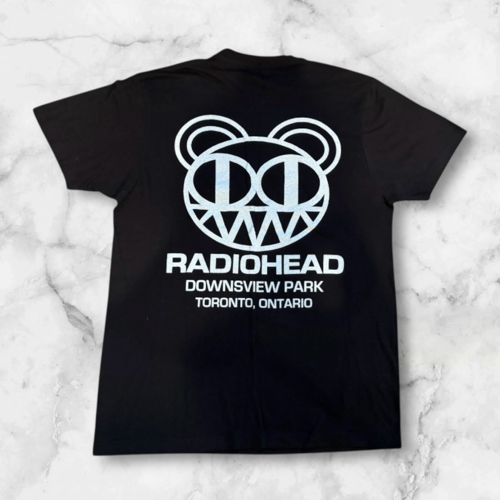 Radiohead Concert June 2012 Black T-Shirt